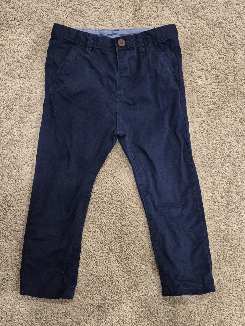 ZARA BABY Toddler Boy's Navy Chinos